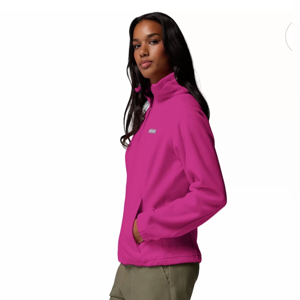 💘Columbia Women's Vibrant Pink Benton Sping Jacket - Picture 5 of 17